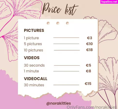 Norakitties OnlyFans Thumbnail #i26RYvVCpw