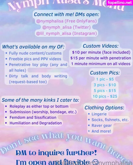 Nymphalisa OnlyFans Thumbnail #xmLCSZhHXo