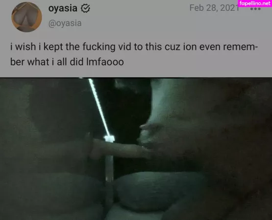 Oyasia OnlyFans Thumbnail #mLUqH6qL4O