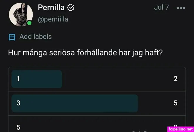 Perniilla OnlyFans Thumbnail #kv9CPX2cAo