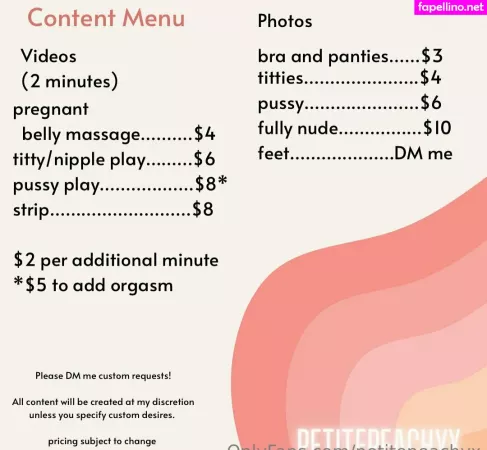 Petitepeachyx OnlyFans Thumbnail #mqnrP7hAMF