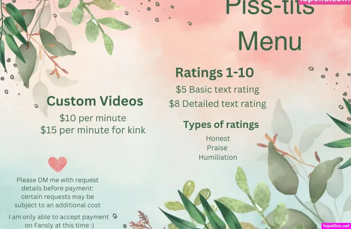 Piss Tits OnlyFans Thumbnail #awxsBalNXK