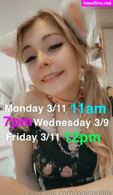 Poisonlilly OnlyFans Thumbnail #l0gBK1TMCA