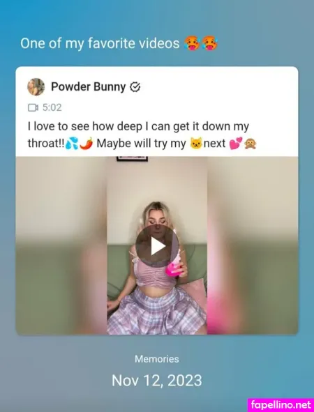Powderbunnyfreepage OnlyFans Thumbnail #n1ON4I8I5A