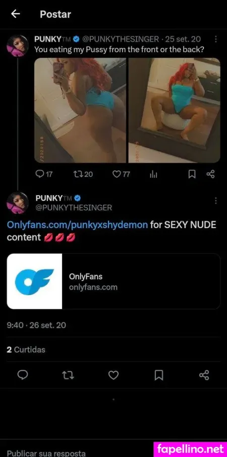 Punkythesinger OnlyFans Thumbnail #derPixJgig