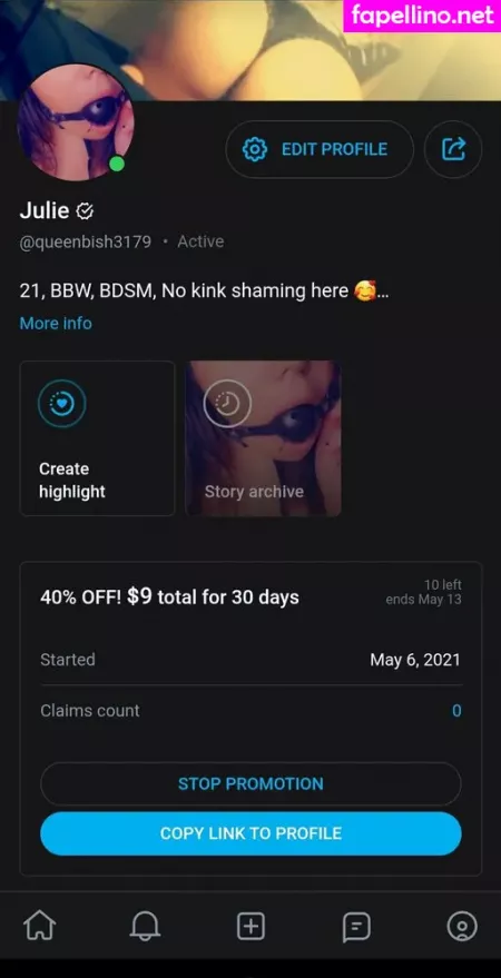 Queenbish317 OnlyFans Thumbnail #AIOxButoZy