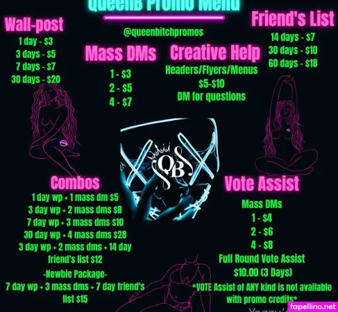 Queenbitchpromos OnlyFans Thumbnail #T5Vngd38sd