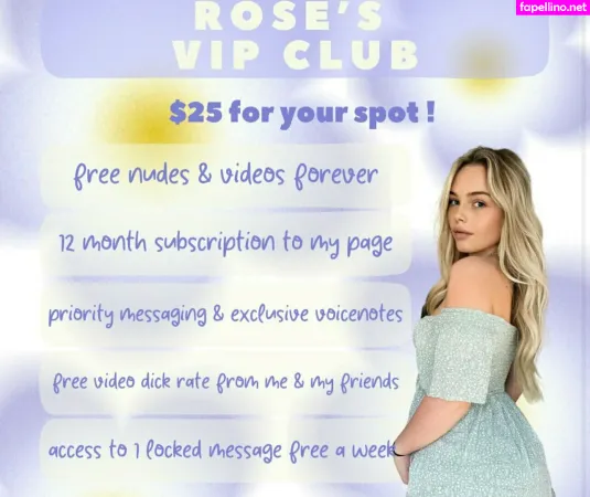 R0seuncensored OnlyFans Thumbnail #7lSXKD5rY1