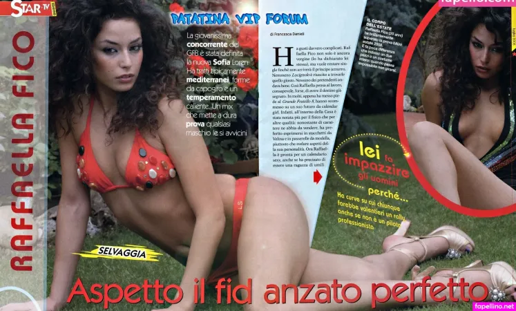 Raffaella Fico OnlyFans Thumbnail #9xdKdtSKsJ