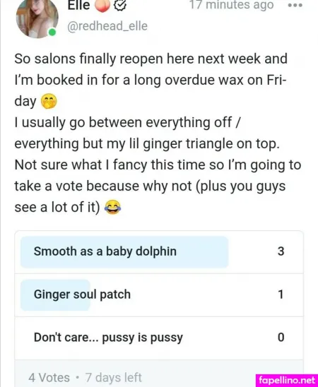 Redhead Elle Free OnlyFans Thumbnail #5DteXt7vuO