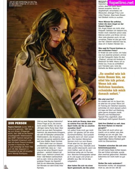 Regina Halmich OnlyFans Thumbnail #DrFNOmKINc