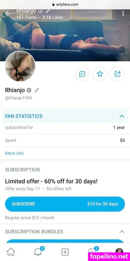 Rhianjo OnlyFans Thumbnail #EXLVYR0CwF