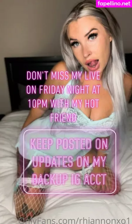 Rhiannonxo1 OnlyFans Thumbnail #WdEwqosXXt