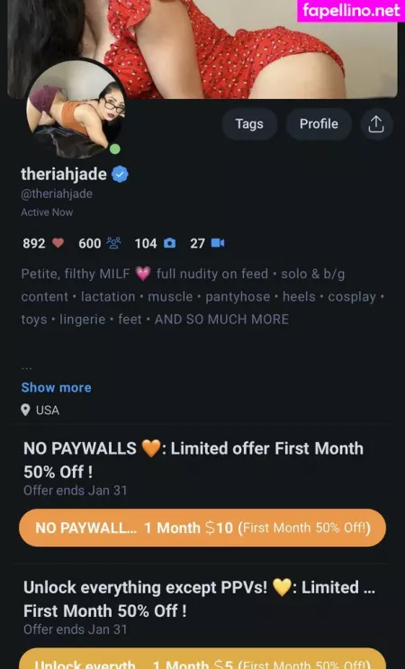 Riahjade OnlyFans Thumbnail #bsQvMV1c6X