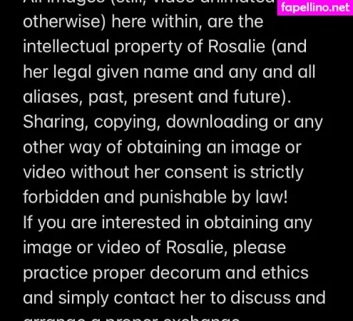 Rosalieduthe OnlyFans Thumbnail #ft9Zgj0Clv