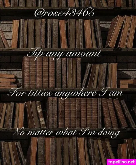 Rose43465 OnlyFans Thumbnail #tBDabiJZlr