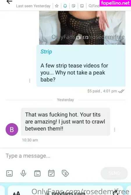 Rosedemifree OnlyFans Thumbnail #Criw1mntCs