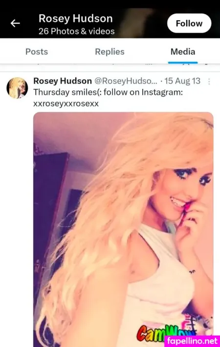 Rosey Hudson Main Profile Photo