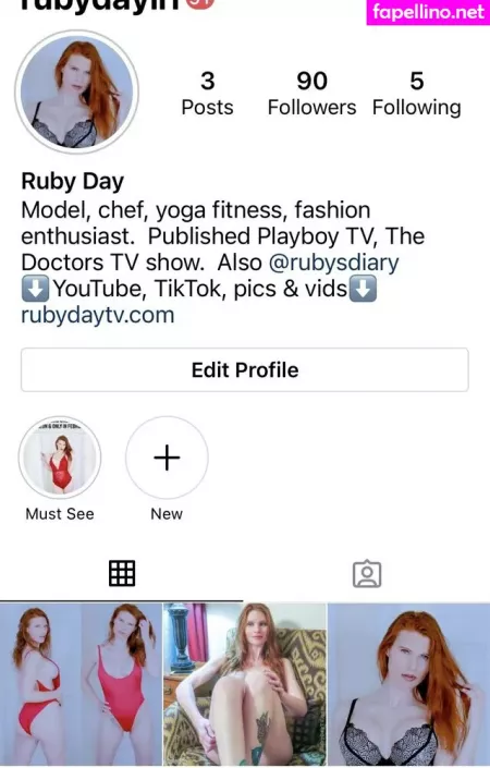 Rubyday OnlyFans Thumbnail #bVyw584pif