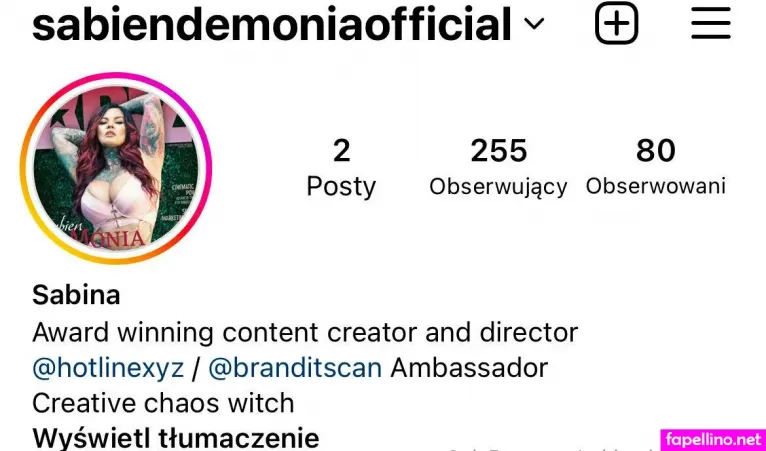 Sabiendemoniafree OnlyFans Thumbnail #kRvZFaYldv