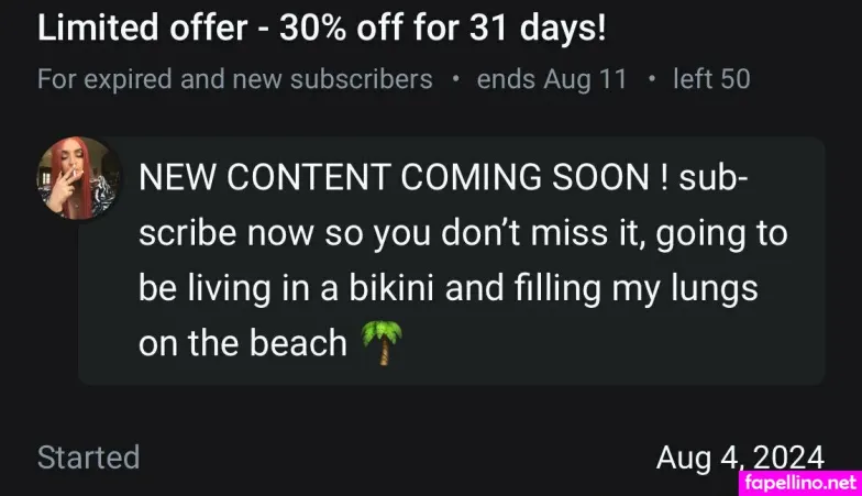 Saffron Smokes OnlyFans Thumbnail #pqf07910PD