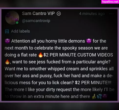 Samcantro OnlyFans Thumbnail #yUBD2mU7RI