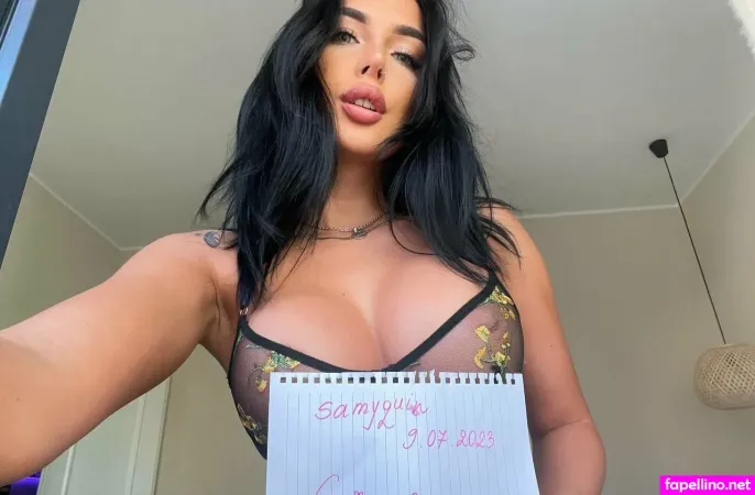 Samyquinvip OnlyFans Thumbnail #HOGTXOEv3u