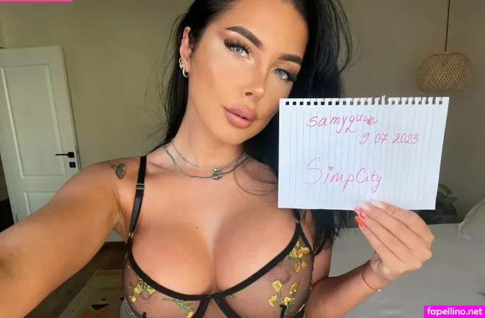 Samyquinvip OnlyFans Thumbnail #hVtAyLRNI3