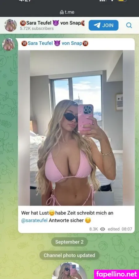 Sara Teufel OnlyFans Thumbnail #odPZDHC6dP