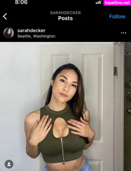 Sarah Decker OnlyFans Thumbnail #I4Ov898GsU