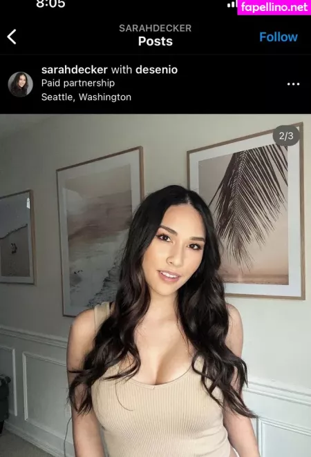 Sarah Decker OnlyFans Thumbnail #PLU2Gse7k1