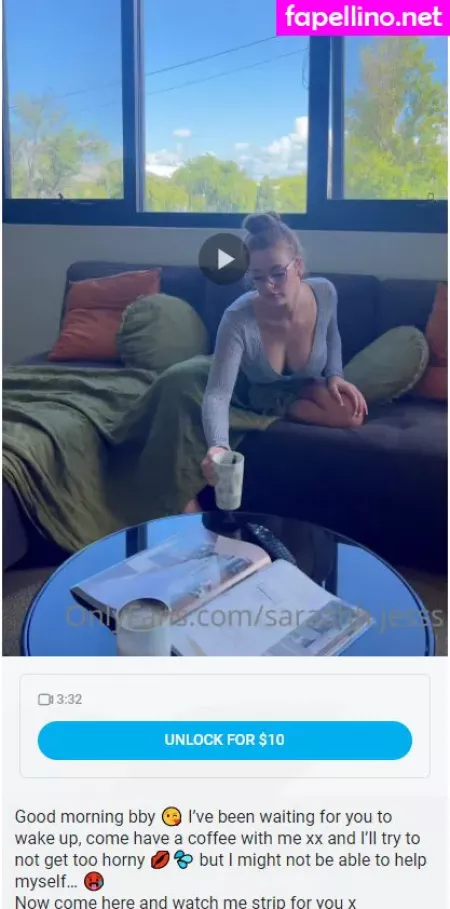 Sarah Jess OnlyFans Thumbnail #EVxzusaGCg