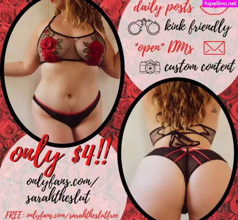 Sarahtheslutfree OnlyFans Thumbnail #VE96TcG3TW
