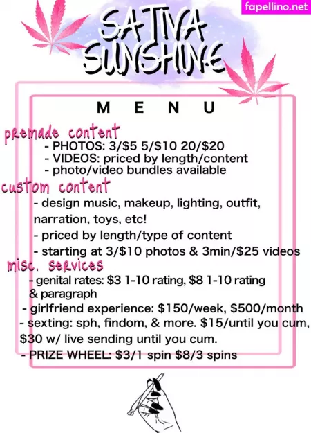 Sativasunshinefree OnlyFans Thumbnail #I3XwWVg9Bu