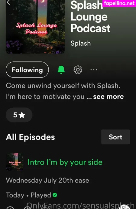 Sensualsplash OnlyFans Thumbnail #E195AoX5GU