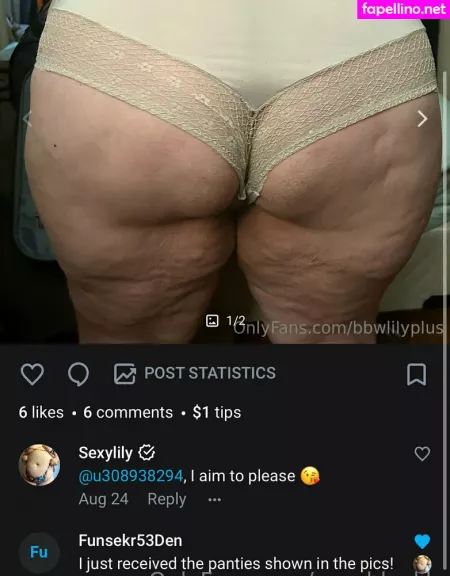 Sexybbwlily OnlyFans Thumbnail #v45y2GJ6vg
