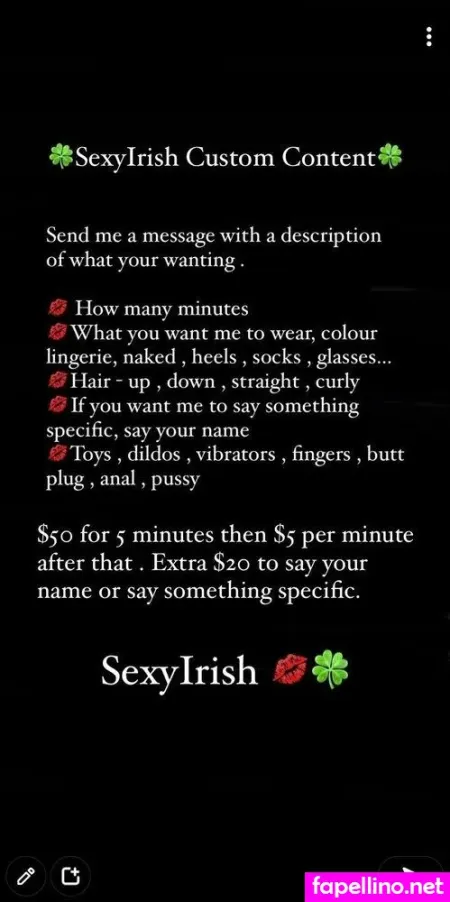 Sexyirish OnlyFans Thumbnail #4iSDjWKSBX