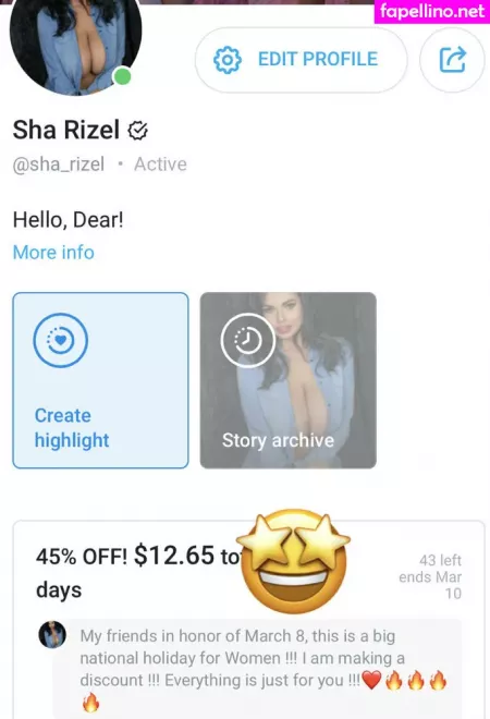 Sharizelka OnlyFans Thumbnail #Ku0q0Gl8Xt