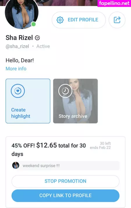 Sharizelka OnlyFans Thumbnail #onieicxzDI