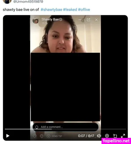 Shawty Bae OnlyFans Thumbnail #Lt5d9aCpYA