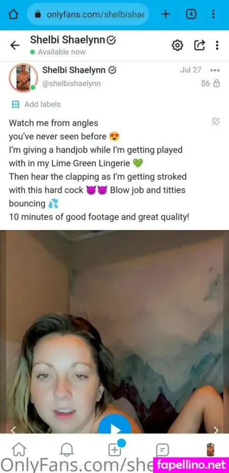 Shelbishaelynn OnlyFans Thumbnail #0usUAxhiWe