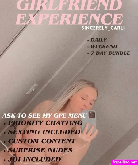 Sincerely Carli OnlyFans Thumbnail #TARuQbU0uW