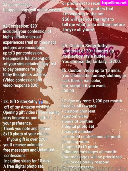 Sisterruthy OnlyFans Thumbnail #SW9KbyhgDG