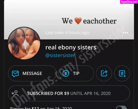 Sistersister OnlyFans Thumbnail #2Mhs7yzjEm