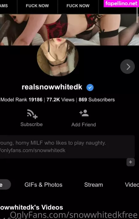 Snowwhitedkfree OnlyFans Thumbnail #MrsX7GvkOv