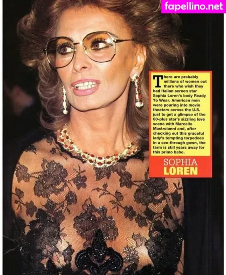 Sophia Loren OnlyFans Thumbnail #YnGUVElKt9