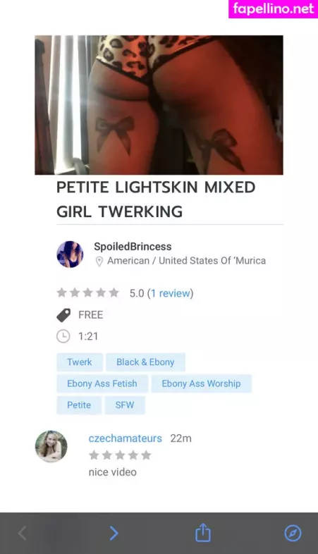 Spoiledbrincessfree OnlyFans Thumbnail #omxpn0ytK9