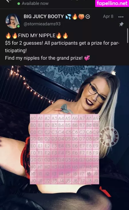 Stormieadams93 OnlyFans Thumbnail #Vq9gQOuDv9
