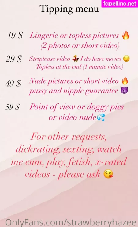 Strawberryhazee OnlyFans Thumbnail #f6HUuabL0B