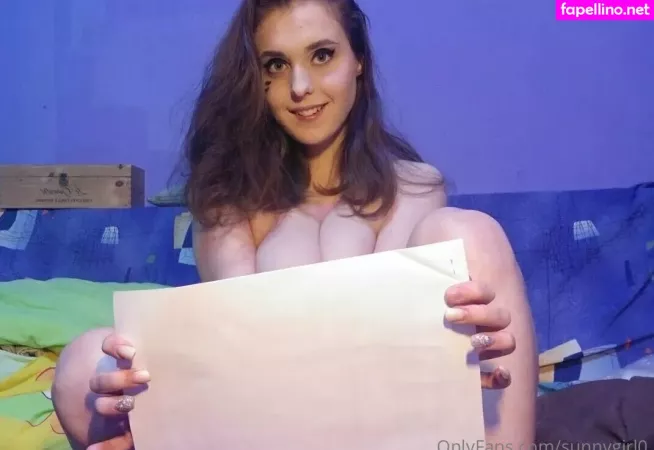 Sunnygirl0 OnlyFans Thumbnail #DjdQEVq5DP